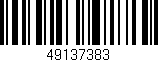 Código de barras (EAN, GTIN, SKU, ISBN): '49137383'