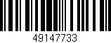 Código de barras (EAN, GTIN, SKU, ISBN): '49147733'
