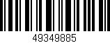 Código de barras (EAN, GTIN, SKU, ISBN): '49349885'