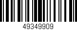 Código de barras (EAN, GTIN, SKU, ISBN): '49349909'