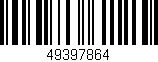 Código de barras (EAN, GTIN, SKU, ISBN): '49397864'