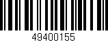 Código de barras (EAN, GTIN, SKU, ISBN): '49400155'