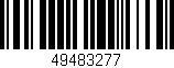 Código de barras (EAN, GTIN, SKU, ISBN): '49483277'