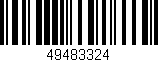 Código de barras (EAN, GTIN, SKU, ISBN): '49483324'