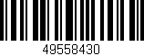 Código de barras (EAN, GTIN, SKU, ISBN): '49558430'