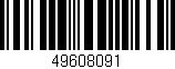 Código de barras (EAN, GTIN, SKU, ISBN): '49608091'