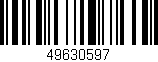 Código de barras (EAN, GTIN, SKU, ISBN): '49630597'