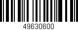 Código de barras (EAN, GTIN, SKU, ISBN): '49630600'