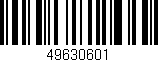 Código de barras (EAN, GTIN, SKU, ISBN): '49630601'