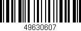 Código de barras (EAN, GTIN, SKU, ISBN): '49630607'
