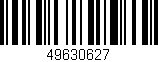 Código de barras (EAN, GTIN, SKU, ISBN): '49630627'