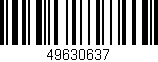 Código de barras (EAN, GTIN, SKU, ISBN): '49630637'