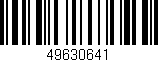 Código de barras (EAN, GTIN, SKU, ISBN): '49630641'