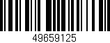 Código de barras (EAN, GTIN, SKU, ISBN): '49659125'