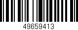 Código de barras (EAN, GTIN, SKU, ISBN): '49659413'