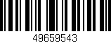 Código de barras (EAN, GTIN, SKU, ISBN): '49659543'