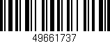 Código de barras (EAN, GTIN, SKU, ISBN): '49661737'