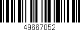 Código de barras (EAN, GTIN, SKU, ISBN): '49667052'