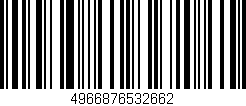 Código de barras (EAN, GTIN, SKU, ISBN): '4966876532662'