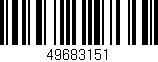 Código de barras (EAN, GTIN, SKU, ISBN): '49683151'