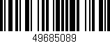 Código de barras (EAN, GTIN, SKU, ISBN): '49685089'
