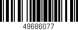 Código de barras (EAN, GTIN, SKU, ISBN): '49686077'