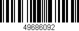 Código de barras (EAN, GTIN, SKU, ISBN): '49686092'