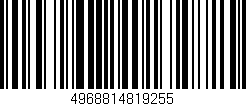 Código de barras (EAN, GTIN, SKU, ISBN): '4968814819255'