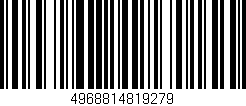 Código de barras (EAN, GTIN, SKU, ISBN): '4968814819279'
