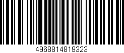 Código de barras (EAN, GTIN, SKU, ISBN): '4968814819323'