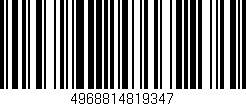Código de barras (EAN, GTIN, SKU, ISBN): '4968814819347'