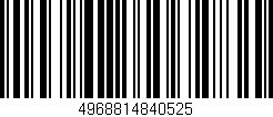 Código de barras (EAN, GTIN, SKU, ISBN): '4968814840525'