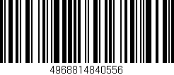 Código de barras (EAN, GTIN, SKU, ISBN): '4968814840556'