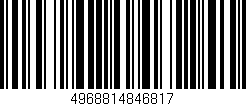 Código de barras (EAN, GTIN, SKU, ISBN): '4968814846817'