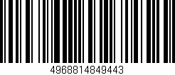 Código de barras (EAN, GTIN, SKU, ISBN): '4968814849443'