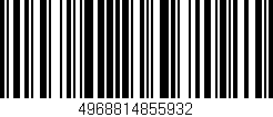 Código de barras (EAN, GTIN, SKU, ISBN): '4968814855932'