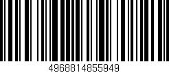Código de barras (EAN, GTIN, SKU, ISBN): '4968814855949'