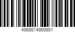Código de barras (EAN, GTIN, SKU, ISBN): '4968814869991'