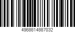 Código de barras (EAN, GTIN, SKU, ISBN): '4968814887032'