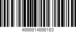 Código de barras (EAN, GTIN, SKU, ISBN): '4968814888183'