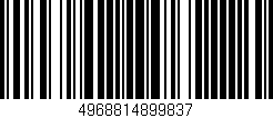 Código de barras (EAN, GTIN, SKU, ISBN): '4968814899837'