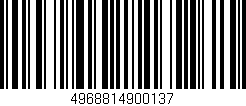 Código de barras (EAN, GTIN, SKU, ISBN): '4968814900137'