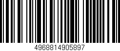 Código de barras (EAN, GTIN, SKU, ISBN): '4968814905897'