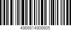 Código de barras (EAN, GTIN, SKU, ISBN): '4968814908805'