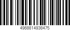 Código de barras (EAN, GTIN, SKU, ISBN): '4968814938475'