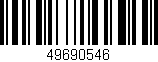 Código de barras (EAN, GTIN, SKU, ISBN): '49690546'