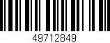 Código de barras (EAN, GTIN, SKU, ISBN): '49712849'