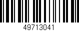 Código de barras (EAN, GTIN, SKU, ISBN): '49713041'