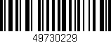 Código de barras (EAN, GTIN, SKU, ISBN): '49730229'