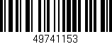 Código de barras (EAN, GTIN, SKU, ISBN): '49741153'